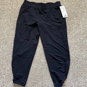 Lululemon Joggers, Twisted and Tucked Pant, Size 12, Black, New with Tags